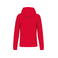 Sudadera capucha reciclado niño K4029. Color rojo.