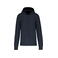 Sudadera capucha y cremallera reciclado hombre K4030. Color azul marino.