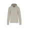 Sudadera capucha y cremallera reciclado hombre K4030. Color arcilla.
