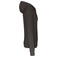 Sudadera capucha y cremallera reciclado hombre K4030. Color gris oscuro.