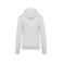 Sudadera capucha y cremallera reciclado hombre K4030. Color brezo ceniza.