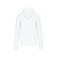Sudadera capucha y cremallera reciclado hombre K4030. Color blanco.