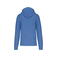 Sudadera capucha y cremallera reciclado hombre K4030. Color azul real claro.