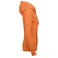 Sudadera capucha y cremallera reciclado mujer K4031. Color naranja claro.