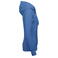 Sudadera capucha y cremallera reciclado mujer K4031. Color azul real claro.
