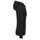 Sudadera capucha unisex K4037. Color negro.