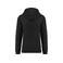 Sudadera capucha unisex K4037. Color negro.