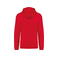 Sudadera capucha unisex K4037. Color rojo.