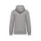 Sudadera capucha unisex K4037. Color gris oxford.