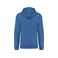 Sudadera capucha unisex K4037. Color azul real claro.