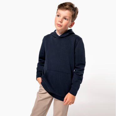 Sudadera capucha niño K4039