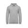 Sudadera capucha niño K4039. Color gris oxford.