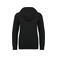 Sudadera capucha niño K4039. Color negro.