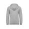 Sudadera capucha niño K4039. Color gris oxford.