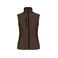 Chaleco softshell mujer K404. Color chocolate.