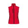 Chaleco softshell mujer K404. Color rojo.