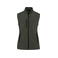 Chaleco softshell mujer K404. Color verde jaspeado.