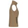 Chaleco softshell mujer K404. Color camel.
