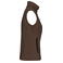 Chaleco softshell mujer K404. Color chocolate.