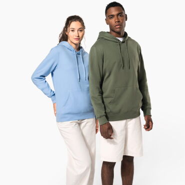 Sudadera capucha reciclada unisex K4041