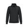 Sudadera capucha reciclada unisex K4041. Color negro.