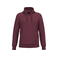 Sudadera capucha reciclada unisex K4041. Color vino.