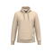 Sudadera capucha reciclada unisex K4041. Color arena clara.