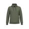 Sudadera capucha reciclada unisex K4041. Color verde alcaparra.