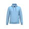 Sudadera capucha reciclada unisex K4041. Color azul cielo.