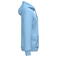 Sudadera capucha reciclada unisex K4041. Color azul cielo.