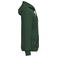 Sudadera capucha reciclada unisex K4041. Color verde bosque.