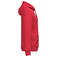 Sudadera capucha reciclada unisex K4041. Color rojo.