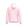 Sudadera capucha reciclada unisex K4041. Color rosa pálido.