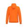 Sudadera capucha reciclada unisex K4041. Color naranja.