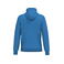 Sudadera capucha reciclada unisex K4041. Color azul real claro.