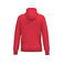 Sudadera capucha reciclada unisex K4041. Color rojo.