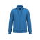 Sudadera capucha y cremallera reciclada unisex K4042. Color azul real claro.