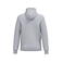 Sudadera capucha y cremallera reciclada unisex K4042. Color gris oxford.