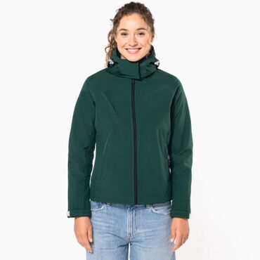 Chaqueta softshell con capucha mujer K414