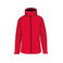Chaqueta softshell con capucha mujer K414. Color rojo.