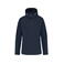 Chaqueta softshell con capucha mujer K414. Color azul marino.