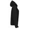 Chaqueta softshell con capucha mujer K414. Color negro.