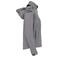 Chaqueta softshell con capucha mujer K414. Color gris jaspeado.