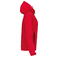 Chaqueta softshell con capucha mujer K414. Color rojo.