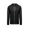 Sudadera capucha y cremallera hombre K438. Color negro.