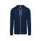 Sudadera capucha y cremallera hombre K438. Color azul marino.