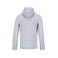 Sudadera capucha y cremallera hombre K438. Color gris oxford.