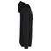Sudadera capucha hombre K446. Color negro/gris fino.