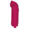 Sudadera capucha hombre K446. Color fucsia/gris fino.