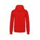 Sudadera capucha hombre K446. Color rojo/blanco.